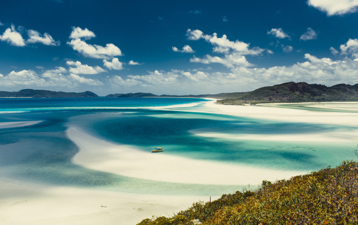 Ausblick am Hill Inlet, Whitehaven Beach