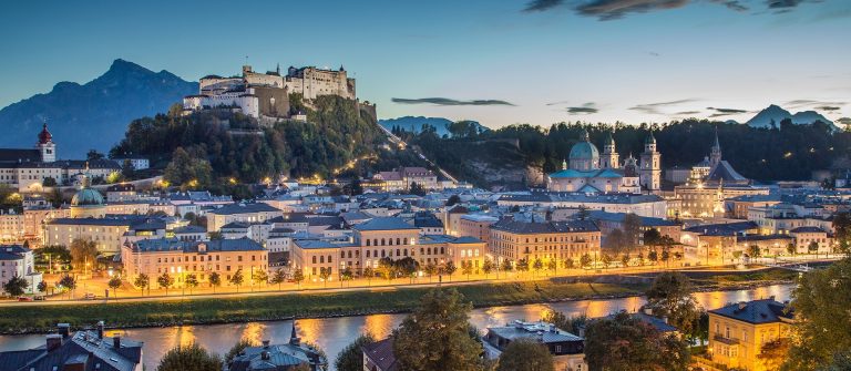 Salzburg am Abend