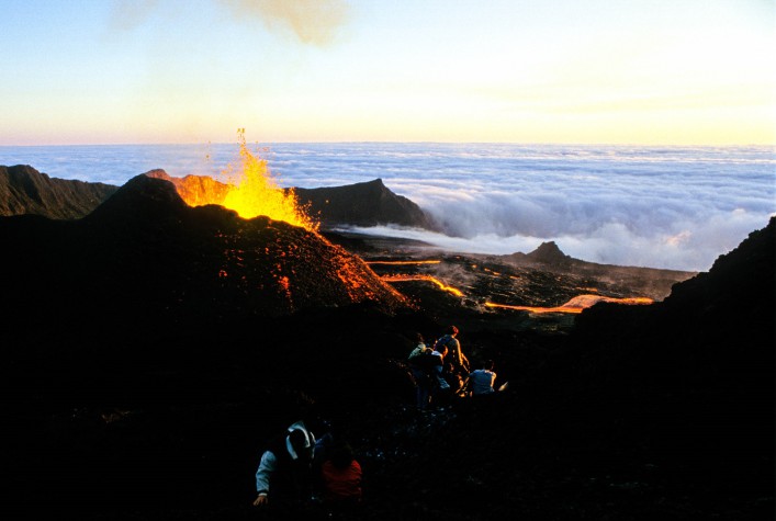 La Réunion aktiver Vulkan