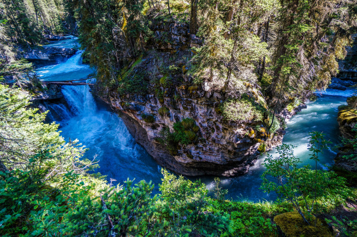 Der Johnston Canyon im Banff Nationalpark