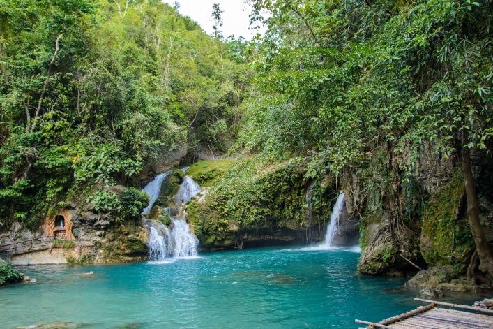 Kawasan Falls Wasserfälle Philippinen