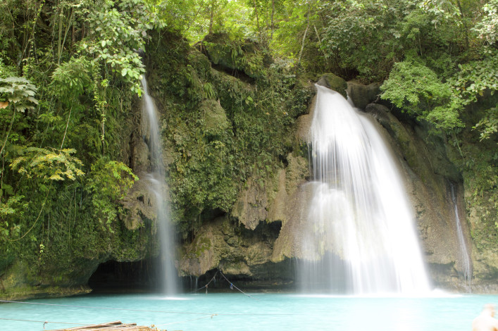 Kawasan Falls Wasserfälle Philippinen