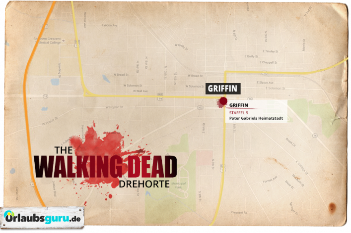 The Walking Dead Drehorte, Atlanta, TwD