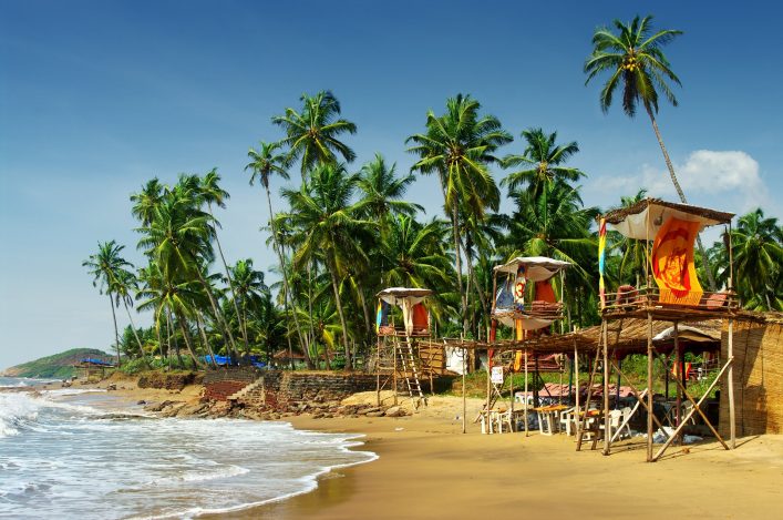 Goa, Indien, Strand