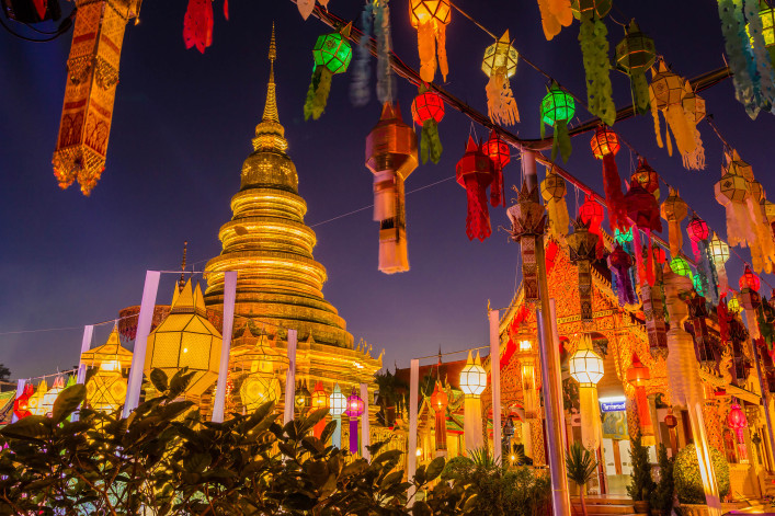 Loy Krathong in Thailand
