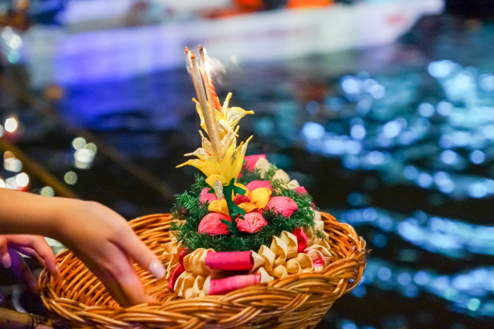 Loy Krathong in Thailand