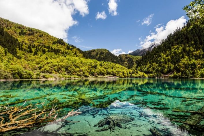 Jiuzhaigou Nationalpark in China