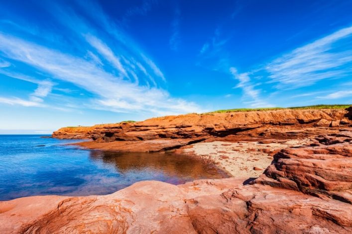 Red Sands Shore in Kanada