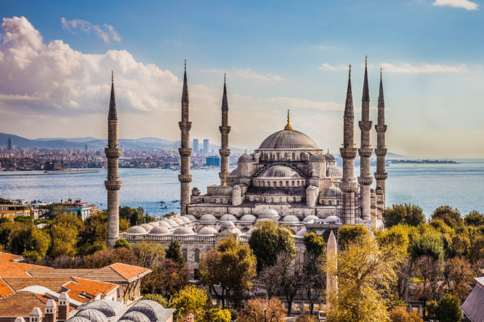 Türkei Reise Istanbul Die Blaue Moschee