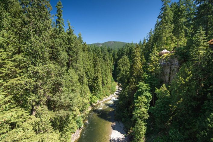 Capilano River in Vancouver