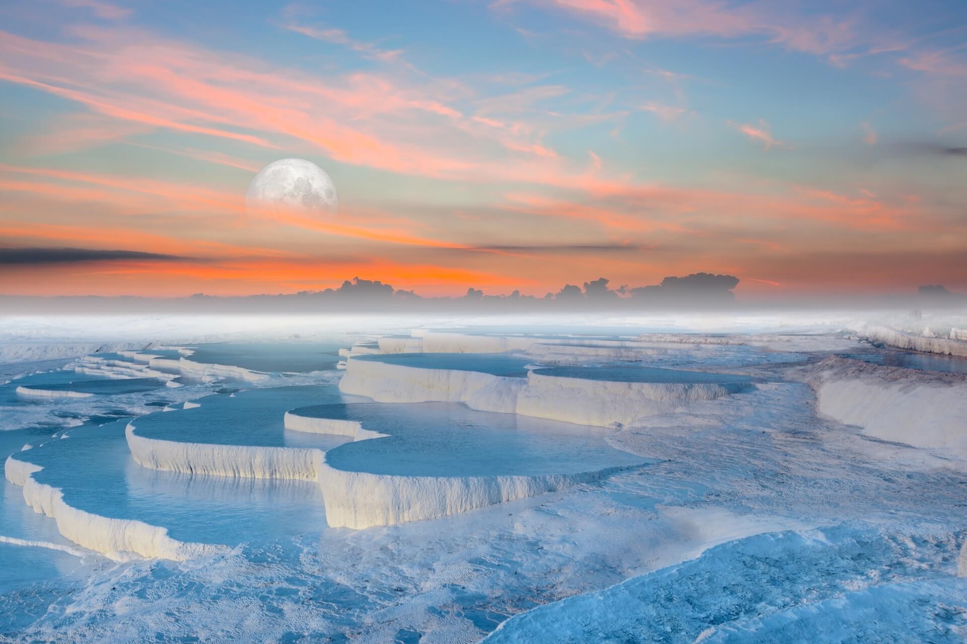 Pamukkale 💙 Atemberaubender Badeplatz in der Türkei