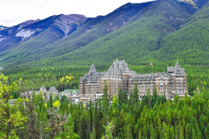 Das Fairmont Banff Springs Hotel