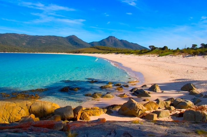 Bucht auf Tasmanien