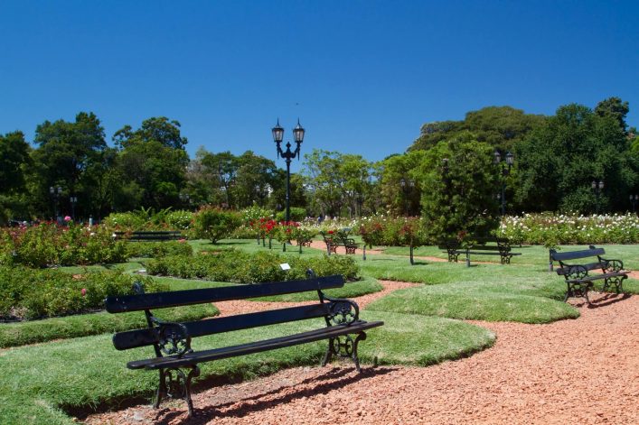 Gartenanlage in Buenos Aires