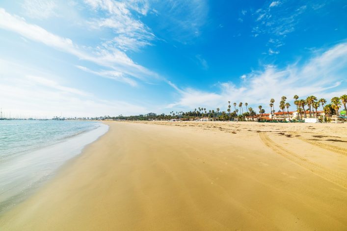 Der Golden Shore in Santa Barbara