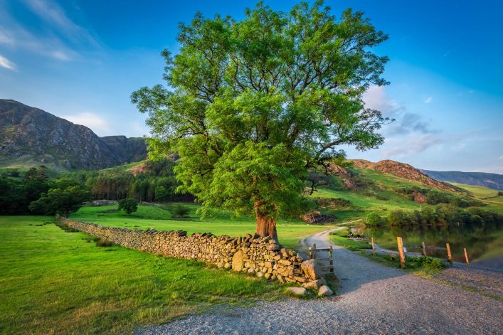 Der Lake District Nationalpark in England
