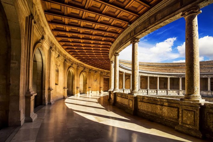 Palacio de Carlos V. in der Alhambra