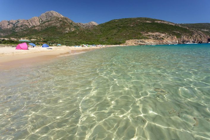 Plage d'Arone auf Korsika