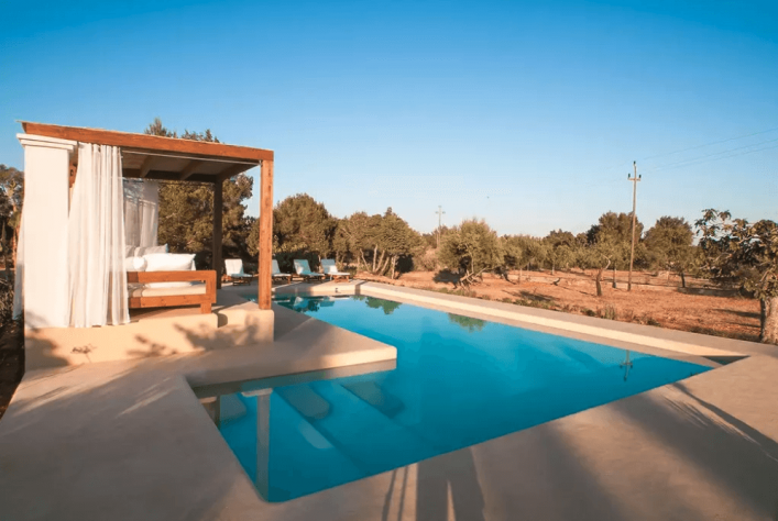 Poolvilla auf Ibiza