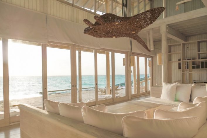 4 Bett Villa im Soneva Jani auf den Malediven