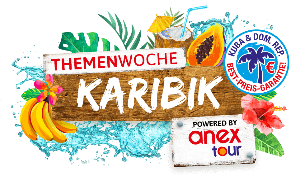 Findet bei meiner Karibik Themenwoche das für euch passende Angebot.