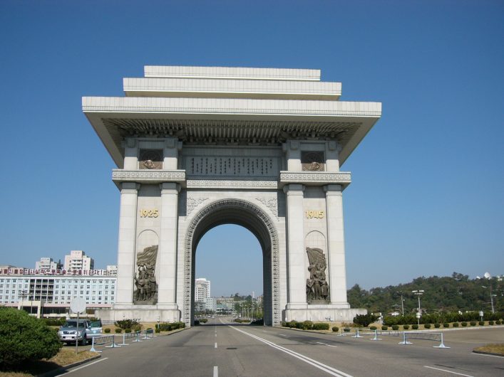 Triumphbogen in Pyongyang