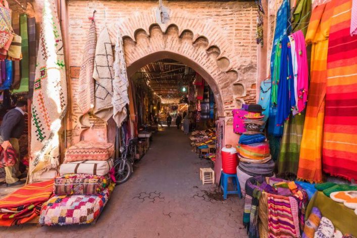Souk in Marrakesch