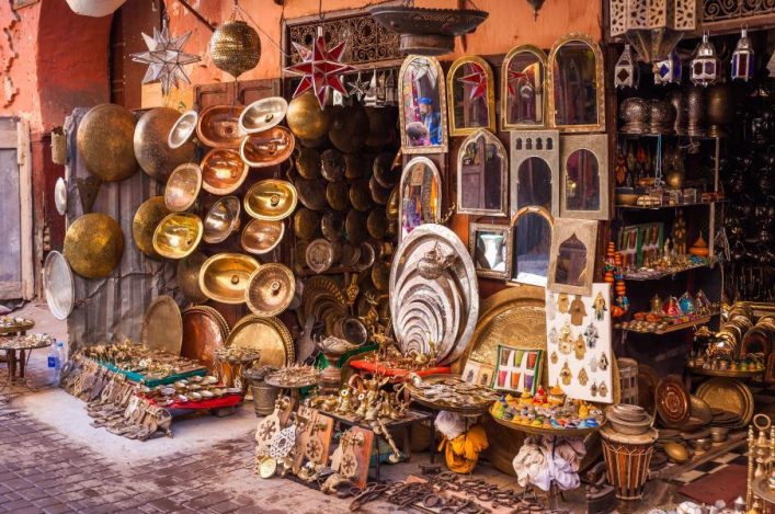 Souk in Marrakesch