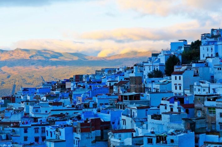 Sonnenuntergang in Chefchaouen