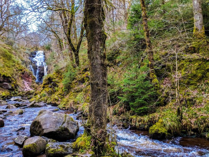 Wasserfall in Aberfoyle