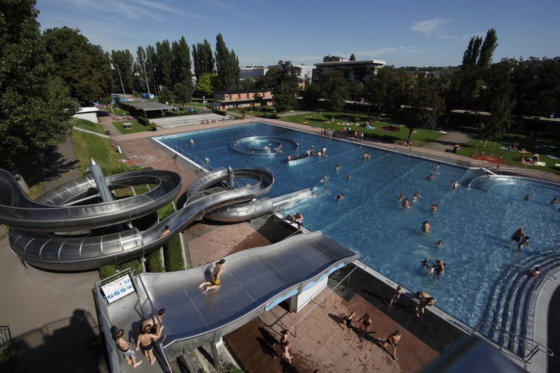 Das Inselbad Untertürkheim ist einen Besuch wert