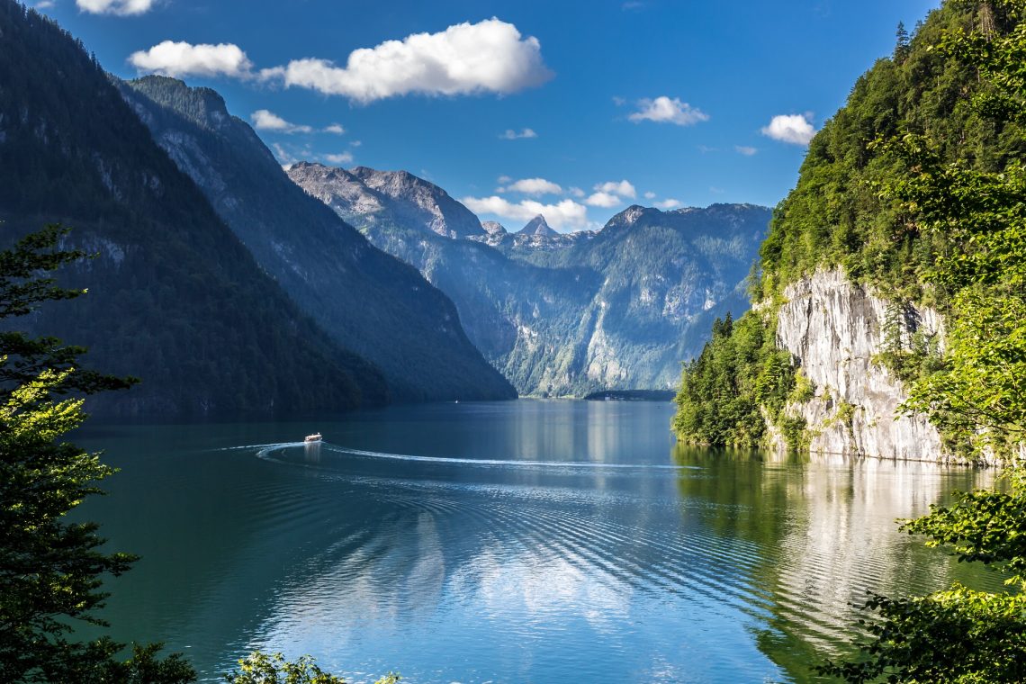 Der Königssee im Sommer - ein echtes Highlight in Bayern