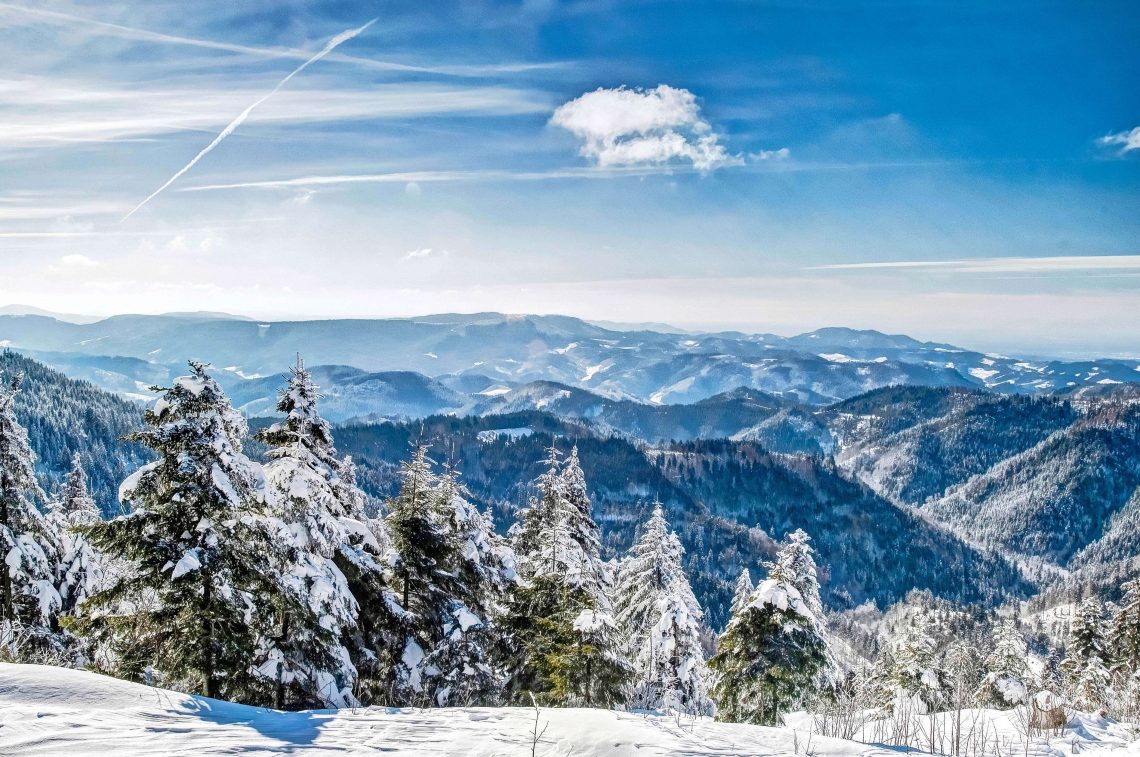 Auch im Winter ist der Schwarzwald wunderschön