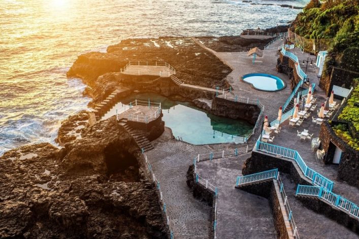 Naturpools in Charco Azul auf La Palma