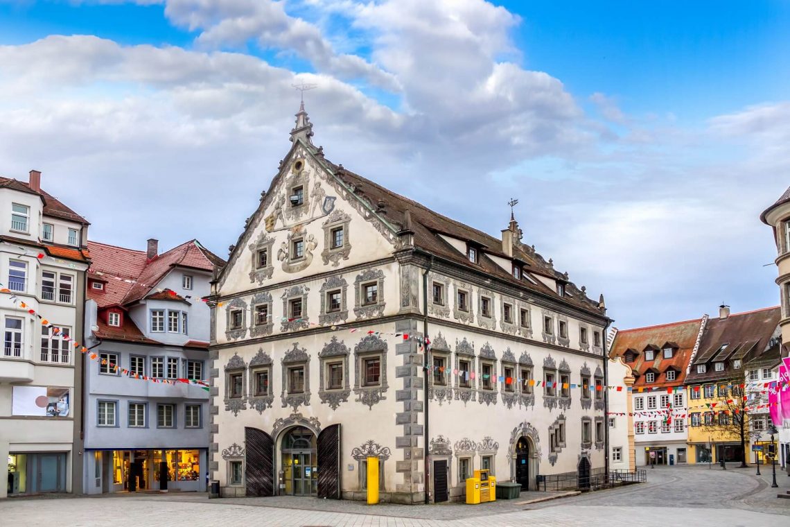 Ravensburg, Lederhaus, Leather House shutterstock_525797155