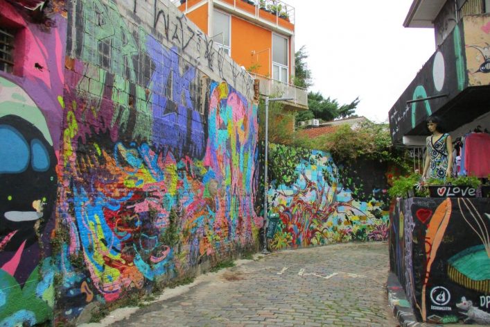 Street Art soweit das Auge reicht: Beco do Batman