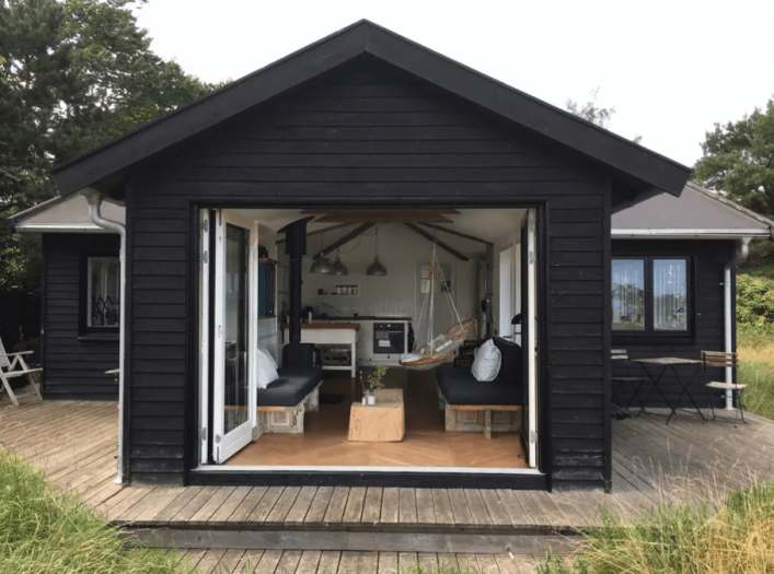Ein Ferienhaus auf Oroe in Dänemark