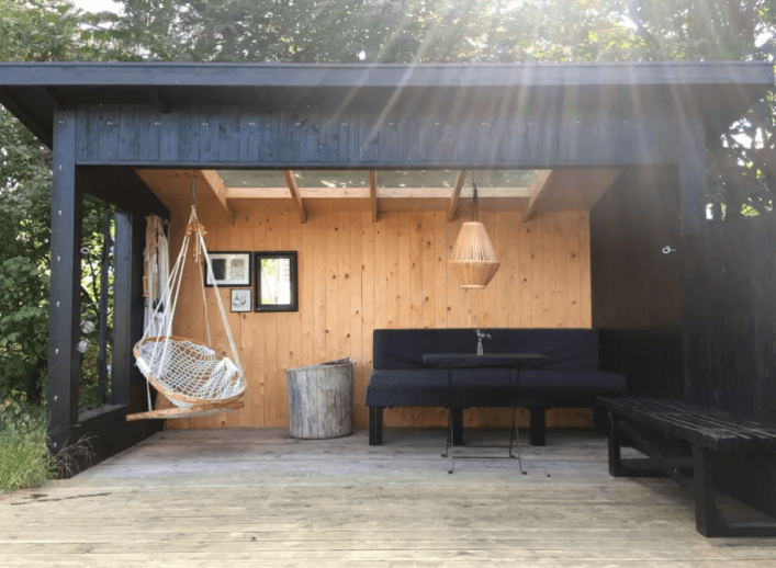Ein Ferienhaus auf Oroe in Dänemark