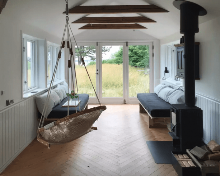 Ein Ferienhaus auf Oroe in Dänemark