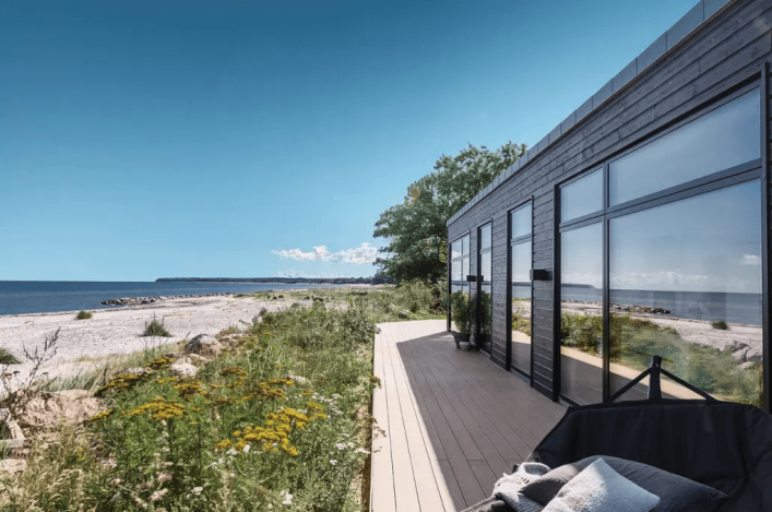Eine Strandvilla in Dänemark