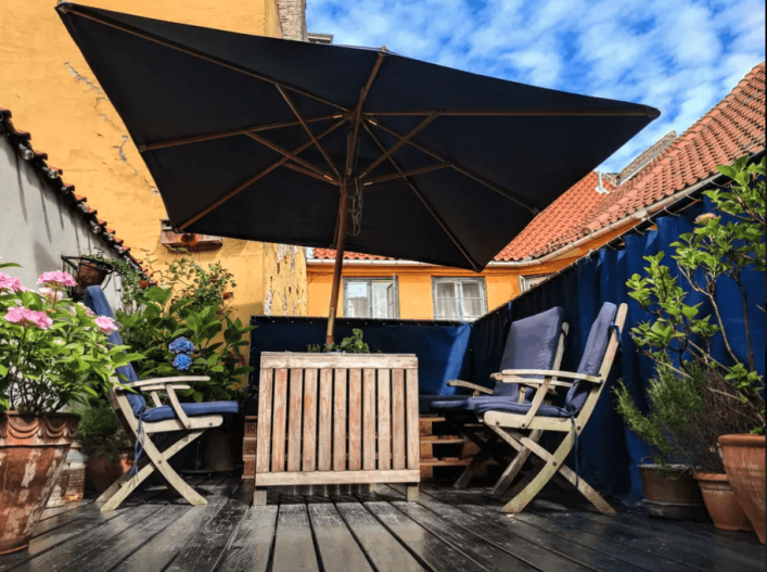 Ein Penthouse in Kopenhagen Dänemark