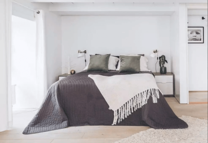 Eine Ferienwohnung mit Garten in Kopenhagen