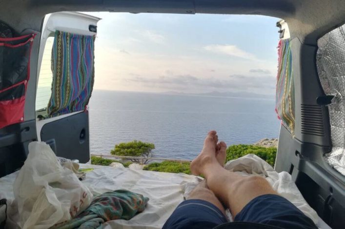 Airbnb Camper auf Ibiza