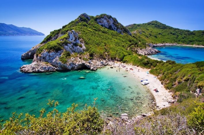Porto Timoni Beach auf Korfu