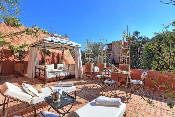 Das Riad Kaiss gehört dank seiner schönen Innenausstattung zu den schönsten Riads in Marrakesch