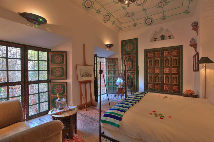 Das Riad Kaiss gehört dank seiner schönen Innenausstattung zu den schönsten Riads in Marrakesch