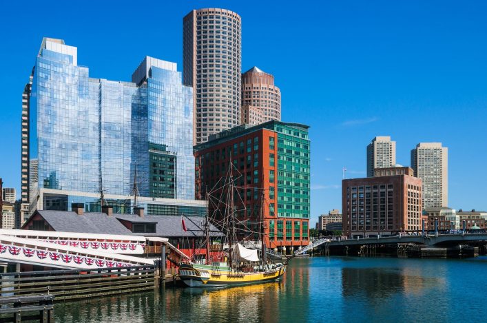 Die Boston Tea Party war das wichtigste historische Ereignis der Stadt
