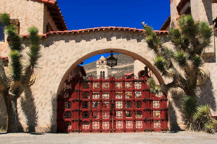 Scotty's Castle liegt im nördlichen Death Valley