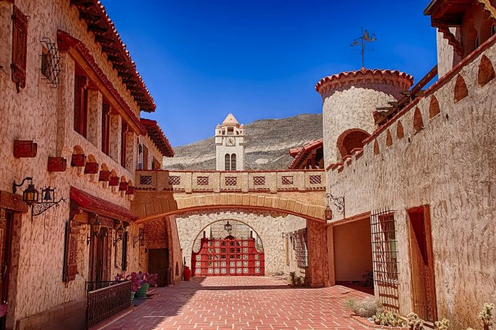 Scotty's Castle liegt im nördlichen Death Valley