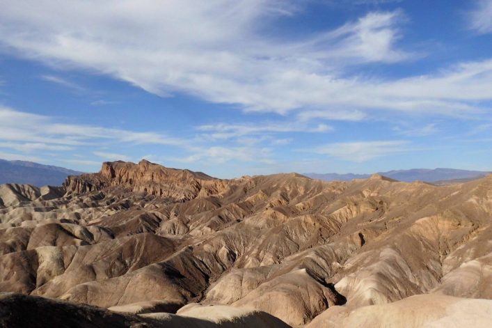 Ausblick vom Zabriskie Point im Death Valley